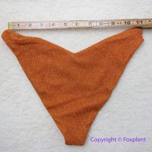 Beach Riot NEW Free People Vanessa shine chili sparkle glitter bottoms, size S