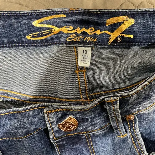 Seven7  Straight Crop Jeans Size 10