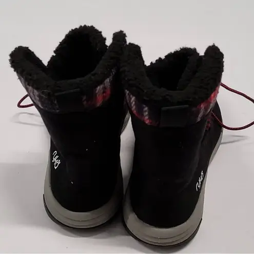 Ryka  Alyssa Black Water Resistant Soft Faux Fur Ankle Boots - Woman’s Size 9