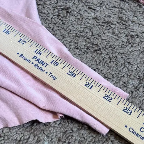 Rowdy Sprout Janis Joplin Rose Long Sleeve Rib Tee in Blush Teen Size 18 (L) Pink