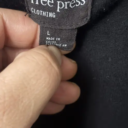 Free Press  Black Bodysuit Top
