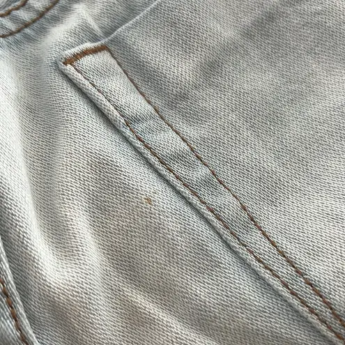 One Teaspoon  Awesome‎ Baggie Jeans Blue Light Wash Highly Destroyed Distressed