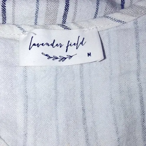 Lavender Field medium bell sleeve boho blouse