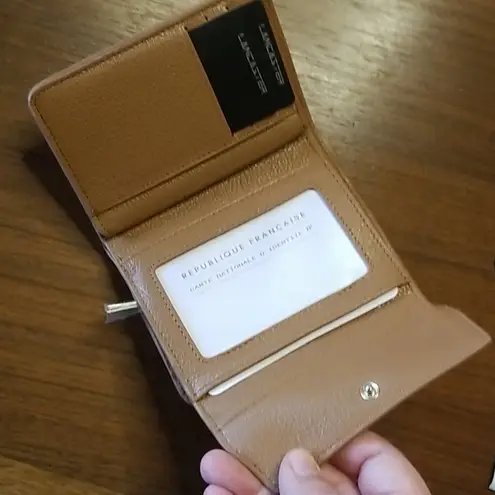 đź’•LANCASTER PARISđź’• Alena Leather Foldover Wallet