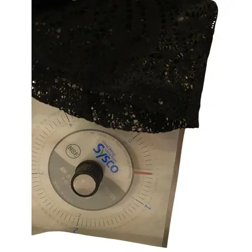 Fc Juniors Polka Dot Dress Formal PinUp Cutout Padded Holiday Wedding Sundress Black Size M