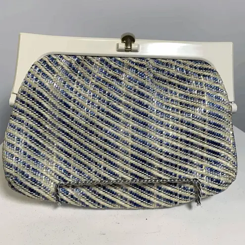 SMco Womens Clutch Purse Evening Bags Classic Blue Size M