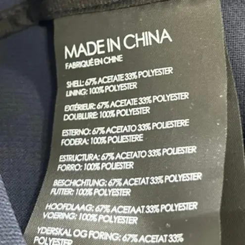 Club Monaco NEW Jowdie Blue Double Breasted Notch Collar Jacket Coat Blazer 4