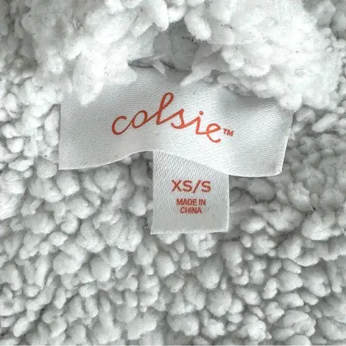 Women's Star Print Cozy Robe with belt Gray XS/S Target Size undefined