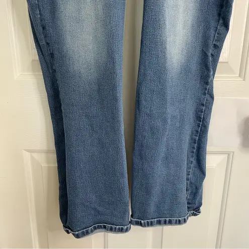 LEI Women's Straight Leg Blue Jeans Size 17 juniors y2k retro western