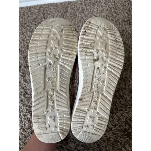 Hey Dude Wendy Plaid Pink Womens Sz 7 Lightweight Grunge Casual Slip On