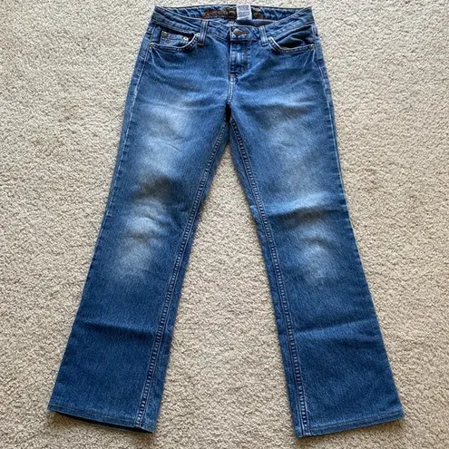 Arizona Jeans Authentic Y2K Arizona Jean co 3 short medium wash midrise wide/straight/bootcut