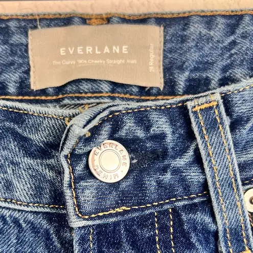 Everlane  The Curvy '90s Cheeky Straight Jeans Organic Cotton Size 28