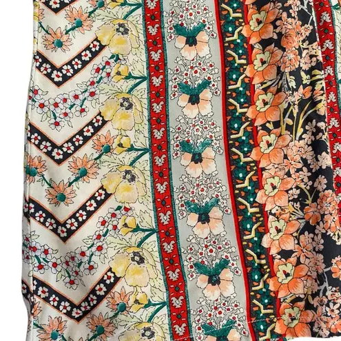 O’Neill Johnny floral relaxed palazzo style pants Red