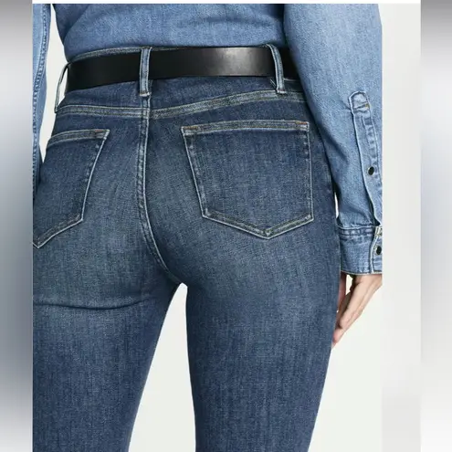 frame denim FRAME Jeans Le High Straight Cropped in Bestia