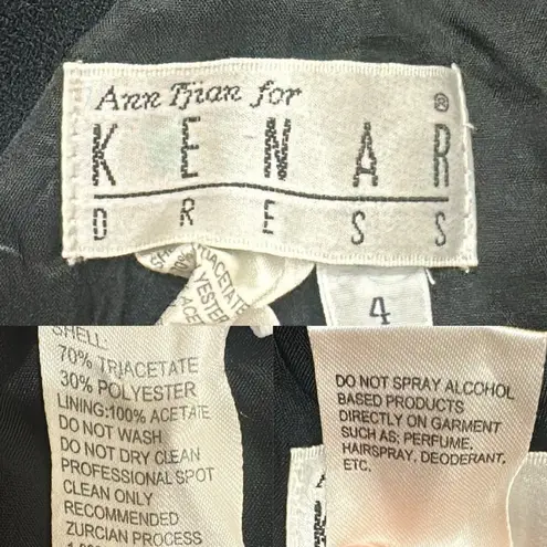 Kenar Vintage 1990s Ann Tjian Black Beaded Halter Evening Gown Formal Cocktail