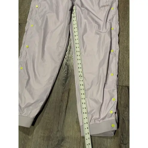 Starter Black Label Women's Purple Snap Button Track Pants XL