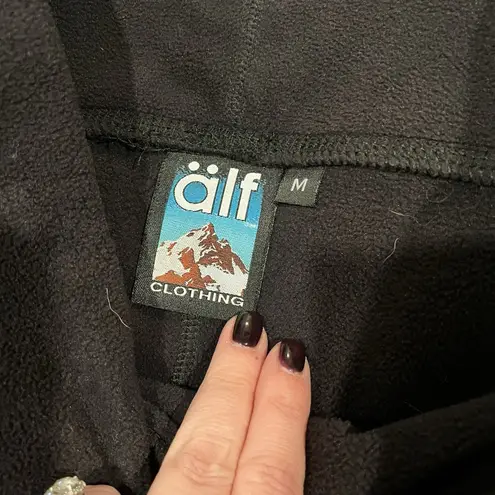 Kuhl VTG Alf Pants Womens Medium Black Fleece Soft Comfy EUC