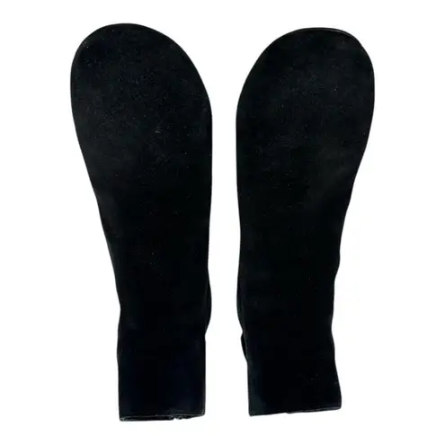 Ash Black Suede Ankle Boots Booties Women’s Size 7