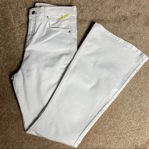 Topshop Jamie Flare Jeans White Size 32