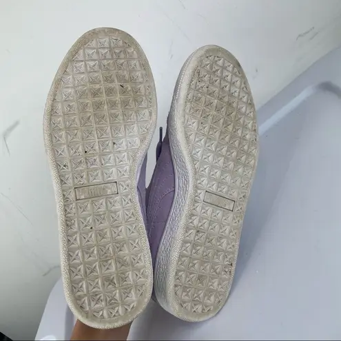 Puma  Suede Classic XXI Womens Sneakers Pastel Purple Sz 7