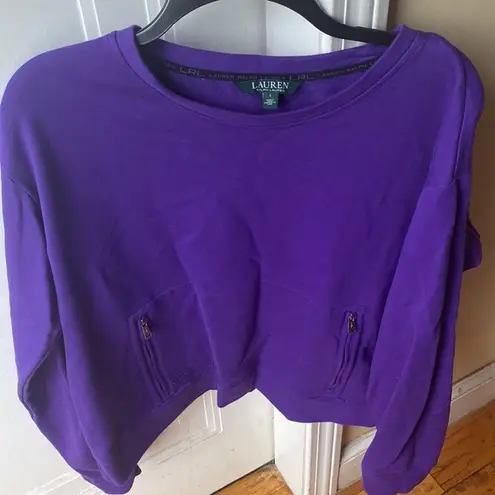 Ralph Lauren ‼️final sale‼️ sweatshirt purple L