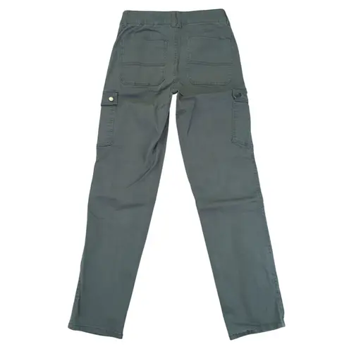 Democracy Cargo Pants Women Size 4 Olive Green "Ab" Technology Cotton Blend