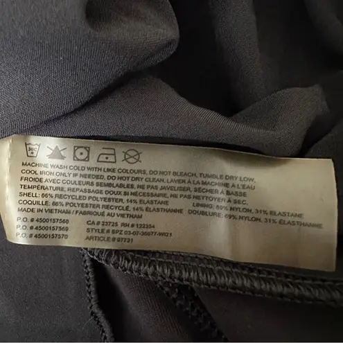 TNA Aritzia Tnamove Tennis Micro Skirt w/ Shorts Pleated Golf Black Mini Women’s Size M