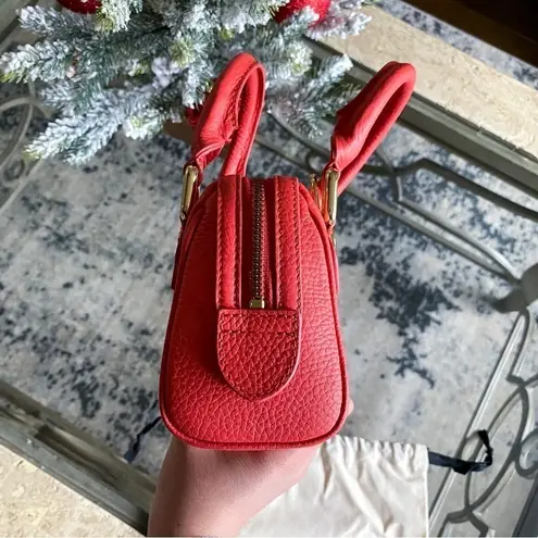 By Far Bag Dora Leather Tote Pebbled Shoulder