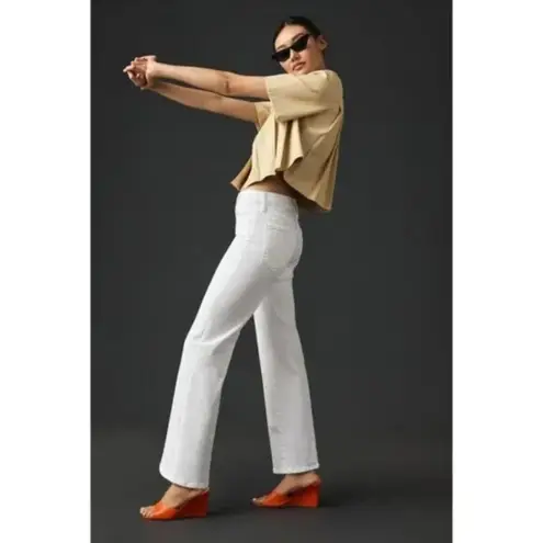 MOTHER The Rambler Zip Ankle in Wash Fairest Of Them All Size US 27 White