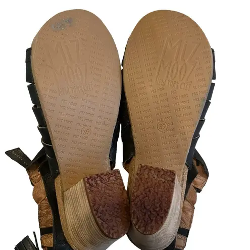 Miz Mooz Maddie Leathr Comfort Sandal Heels