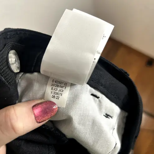 Old Navy  Boot Cut Stretch Uniform Pant Womens Size 10 Black Jack NWT NEW