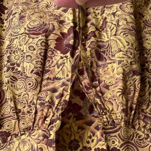 Ulla Johnson Ruffle Sleeve Letty Top in Amber