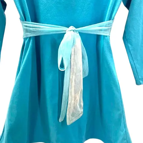 Allison Brittney Y2K Babydoll Top Medium Princess Bling Fairy Costume Mermaidcore Kawaii Vintage