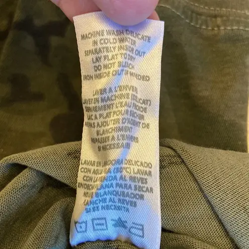 n:philanthropy NEW! Size XS Britton One-Shoulder Jumpsuit Green Black Camouflage