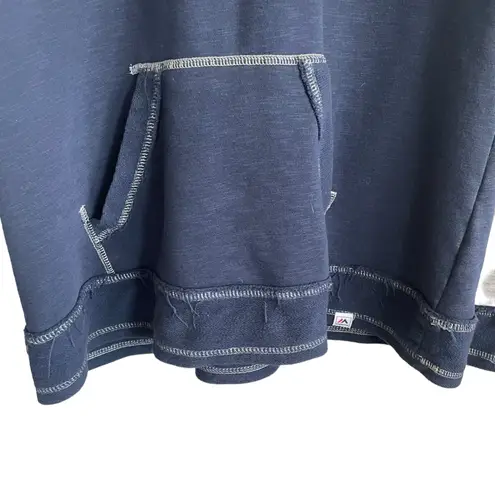 Houston Texans Women Hooded Sweatshirt 2X Blue Gray Raised Logo Sports Fans