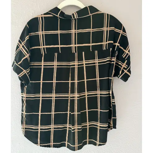 Pact Sunset Gauze Organic Cotton Popover Top Size Medium