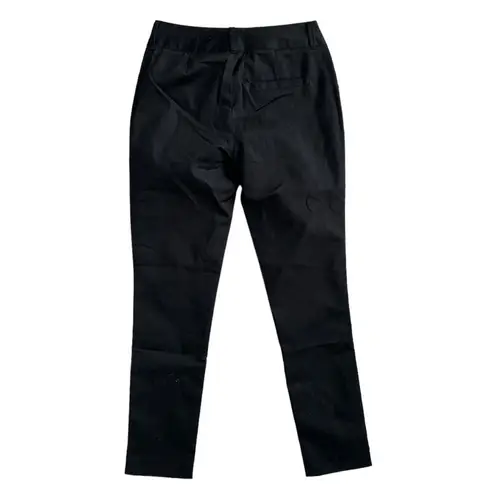 NWT Saint + Sofia Eden Chino Pants in Solid Black | US 2