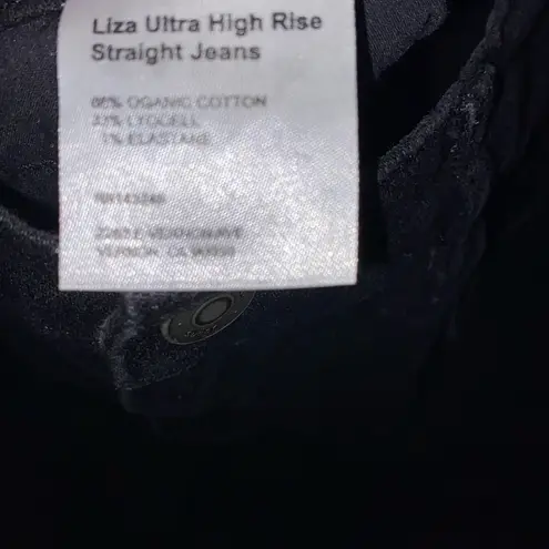 Reformation  Lizza ultra high rise straight jeans size 28