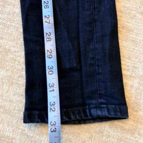 Nudie Jeans Co Skinny Lin Black Jeans Women's Size 30/34 Stretch Denim