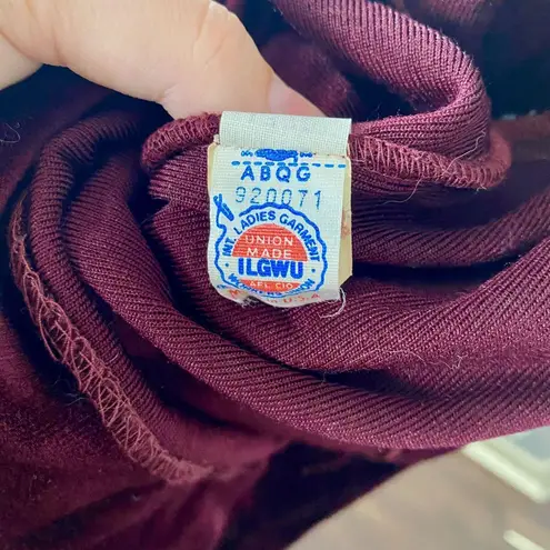 Union Made in USA 1970s Whimsygoth Burgundy Velvet Embroidered Blazer Jacket S M Red Size M