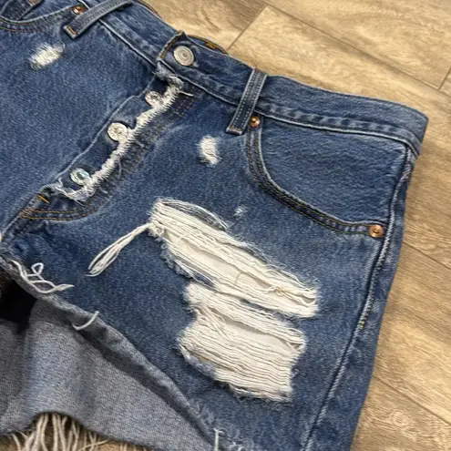 Levi's Levi Levi’s 501 Buttonfly Denim Jean Shorts