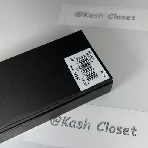 Michael Kors  Black Logo Lanyard Case For Apple AirPods Pro