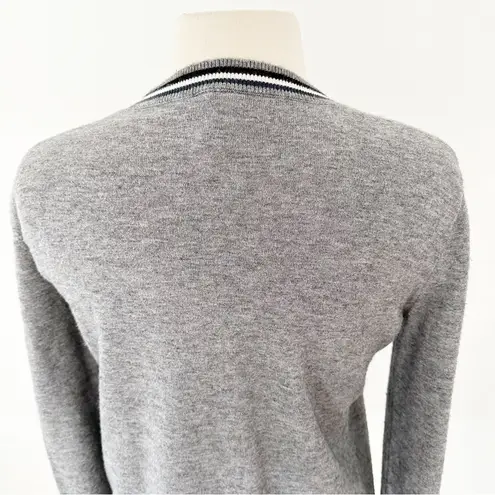 Sweaty Betty  London Split Hem Long Sleeve Sweater in Gray | XS