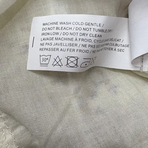 Anama USA Anama Women's Floral Print Tunic Top V Neck Ruffle Sleeve Boho Cottage Core L