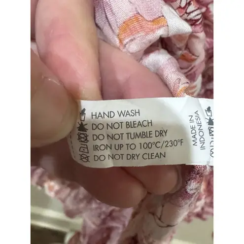 Poupette St. Barth Soledad Mini Dress size M NWT Smocked Off