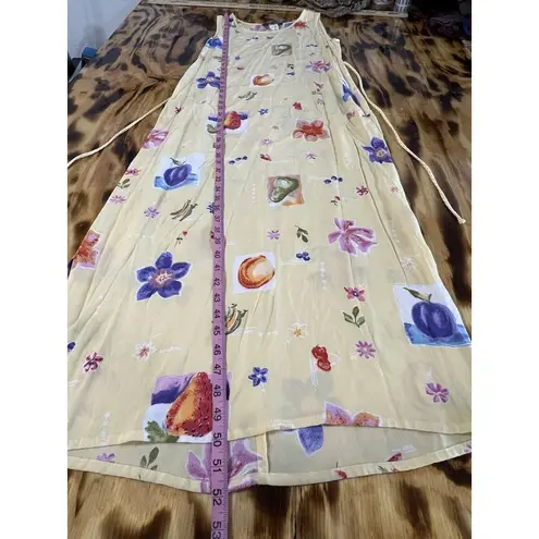 Carol Anderson Women's Rayon Dress Size Small Fruit Design Summer Beach Travel