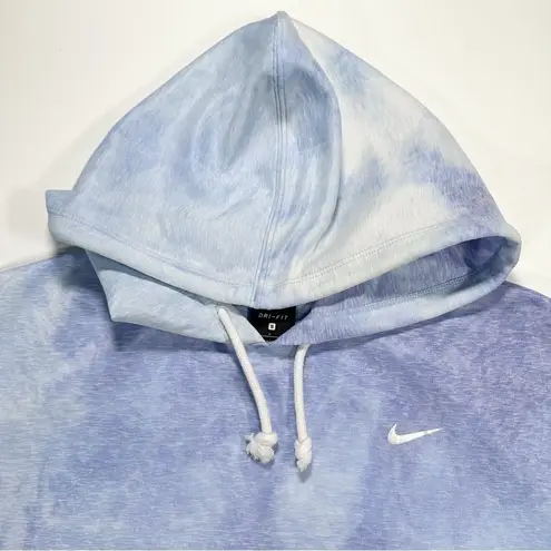 Nike Like New  Icon Clash Dri-Fit Hoodie Light Racer Blue/White Small Womens