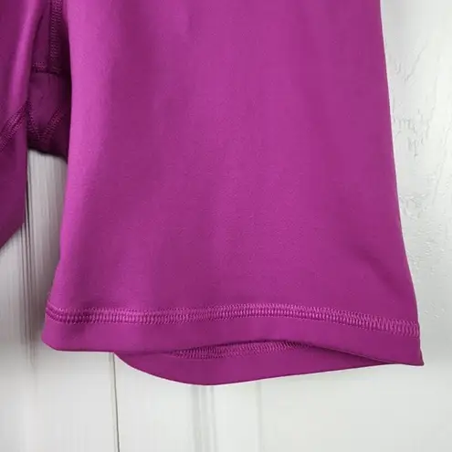 Old Navy  Bike Short Go Dry Active Core High Rise Magenta Size M