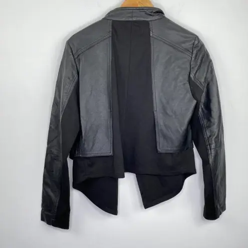 G by Guliana Rancic Ultra Luxe Cascading Black Jacket Women's Size Medium M