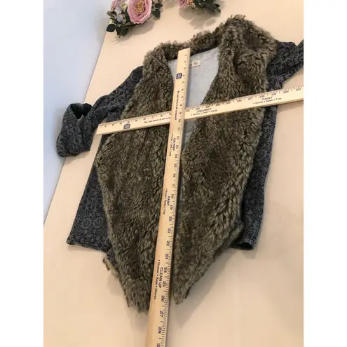 Hollister California Women Cardigan Sweater Long Sleeve Shawl Neck Knit Y2K Boho Size M